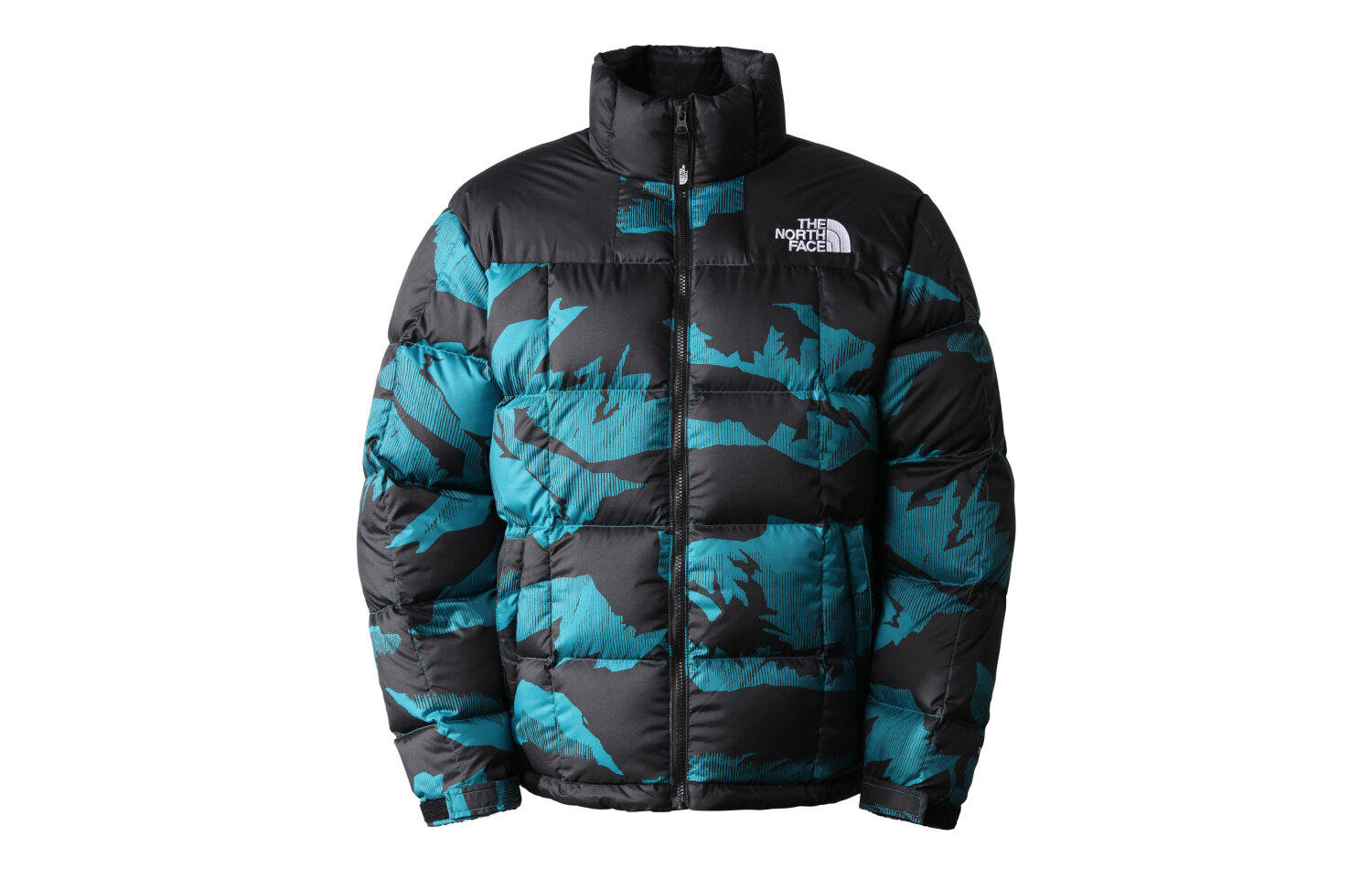 The North Face Lhotse Jacket, Harbour Blue Mtn Peak Print férfi kabát  eladó, ár | Garage Store Webshop