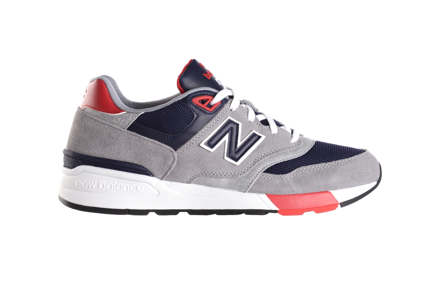 New Balance 597, Grey/Blue Black/Red férfi cipő eladó, ár | Garage Store  Webshop