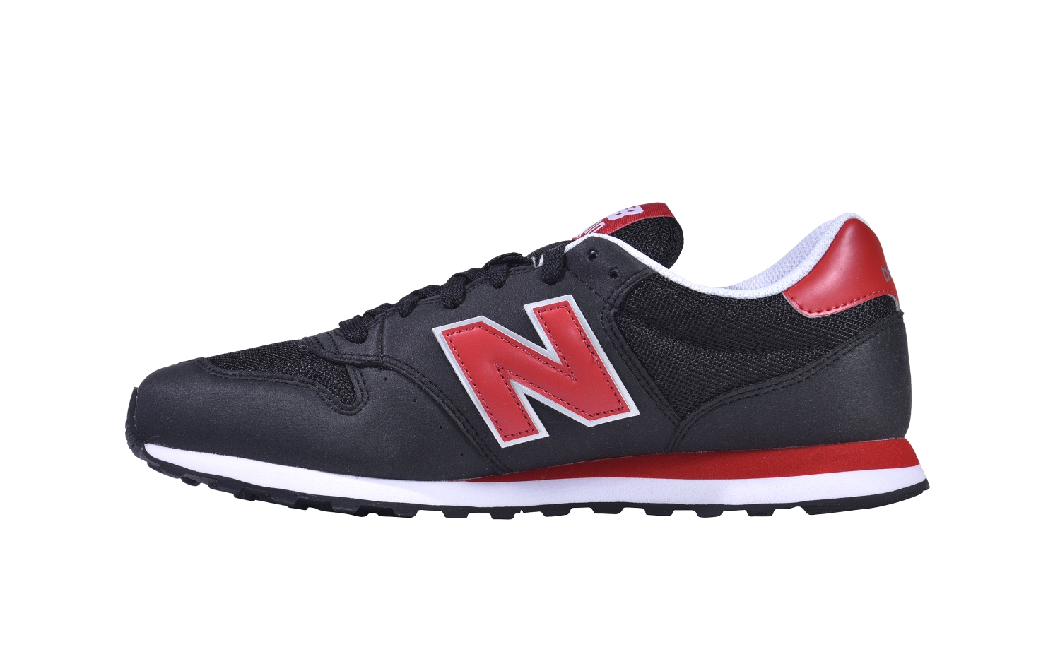 New Balance 500, Black/Red/White férfi cipő eladó, ár | Garage Store Webshop