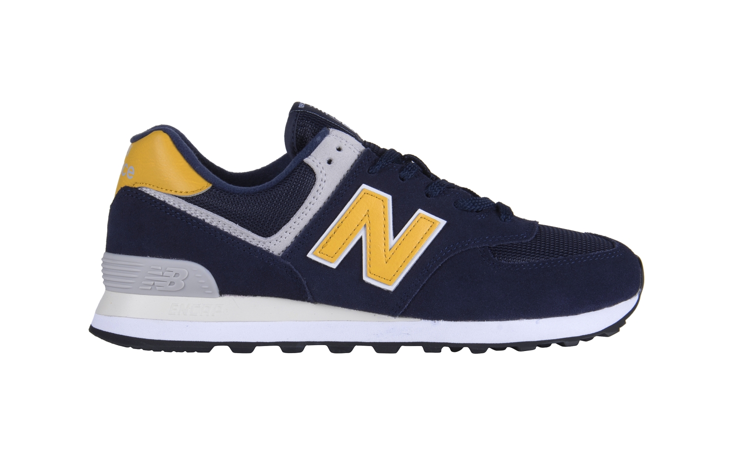New Balance 574, Navy/Yellow férfi cipő eladó, ár | Garage Store Webshop