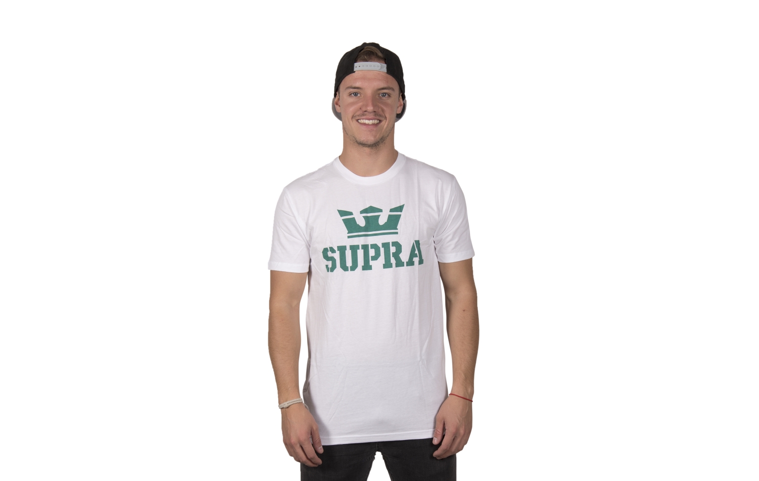 Supra Above Reg S/S, White/Tea férfi póló eladó, ár | Garage Store Webshop