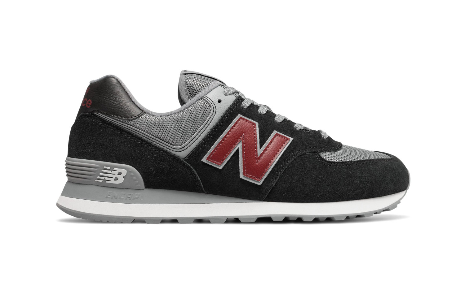 New Balance 574, Black/Nb Scarlet férfi cipő eladó, ár | Garage Store  Webshop