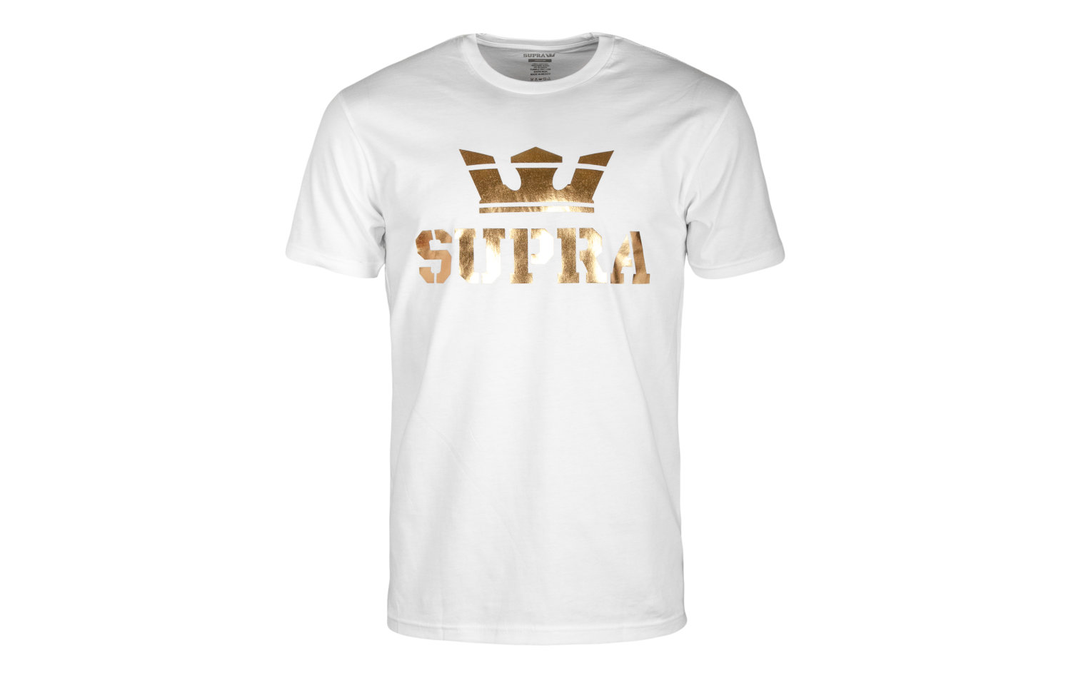 Supra Above Regular S/S, White/Gold férfi póló eladó, ár | Garage Store  Webshop