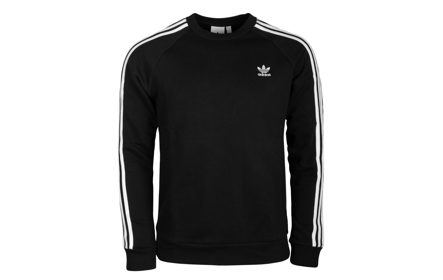 Adidas 3-stripes Crew, Black férfi pulóver eladó, ár | Garage Store Webshop