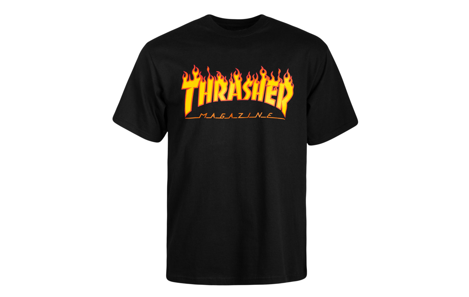 Thrasher Flame S/S, Black férfi póló eladó, ár | Garage Store Webshop