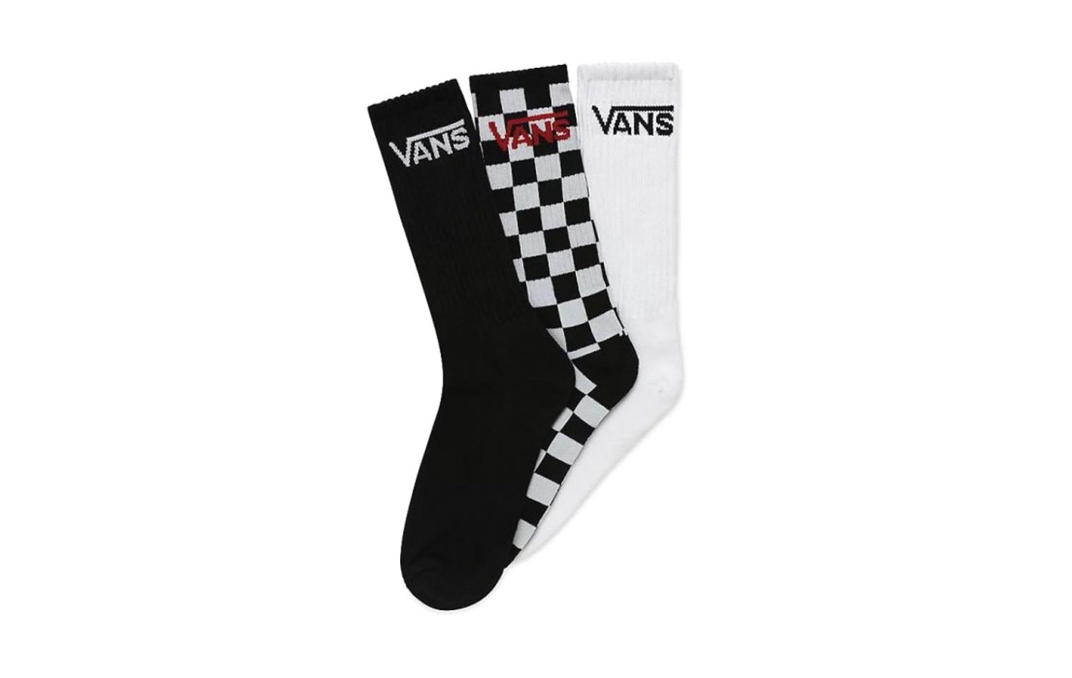 Vans Classic Crew Socks 6.5-9 3*pack, Black-Checkerboard férfi zokni eladó,  ár | Garage Store Webshop