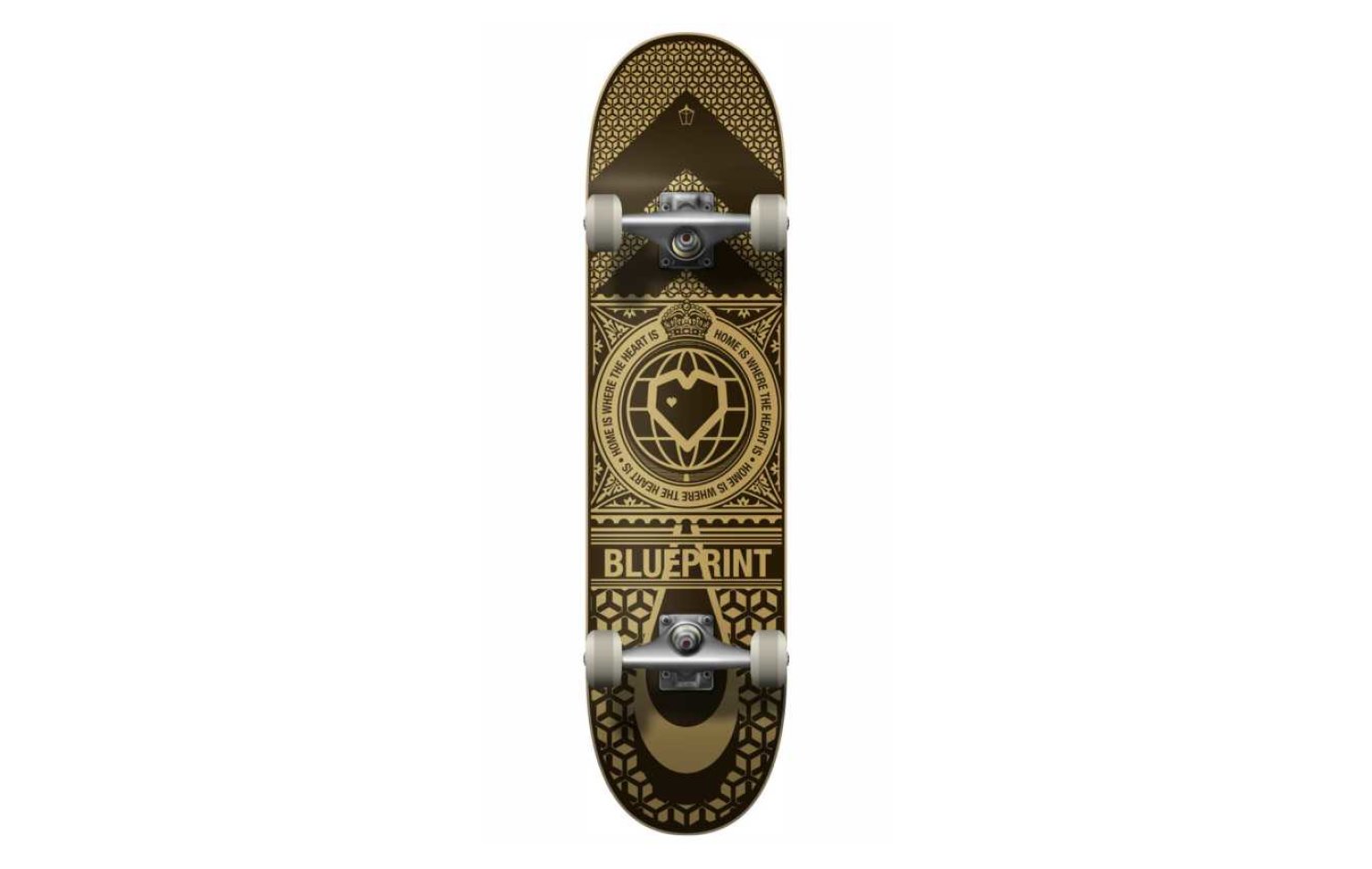 Blueprint Home Heart Complete 8 Gördeszka, Black/Gold hardware komplett  deszka eladó, ár | Garage Store Webshop