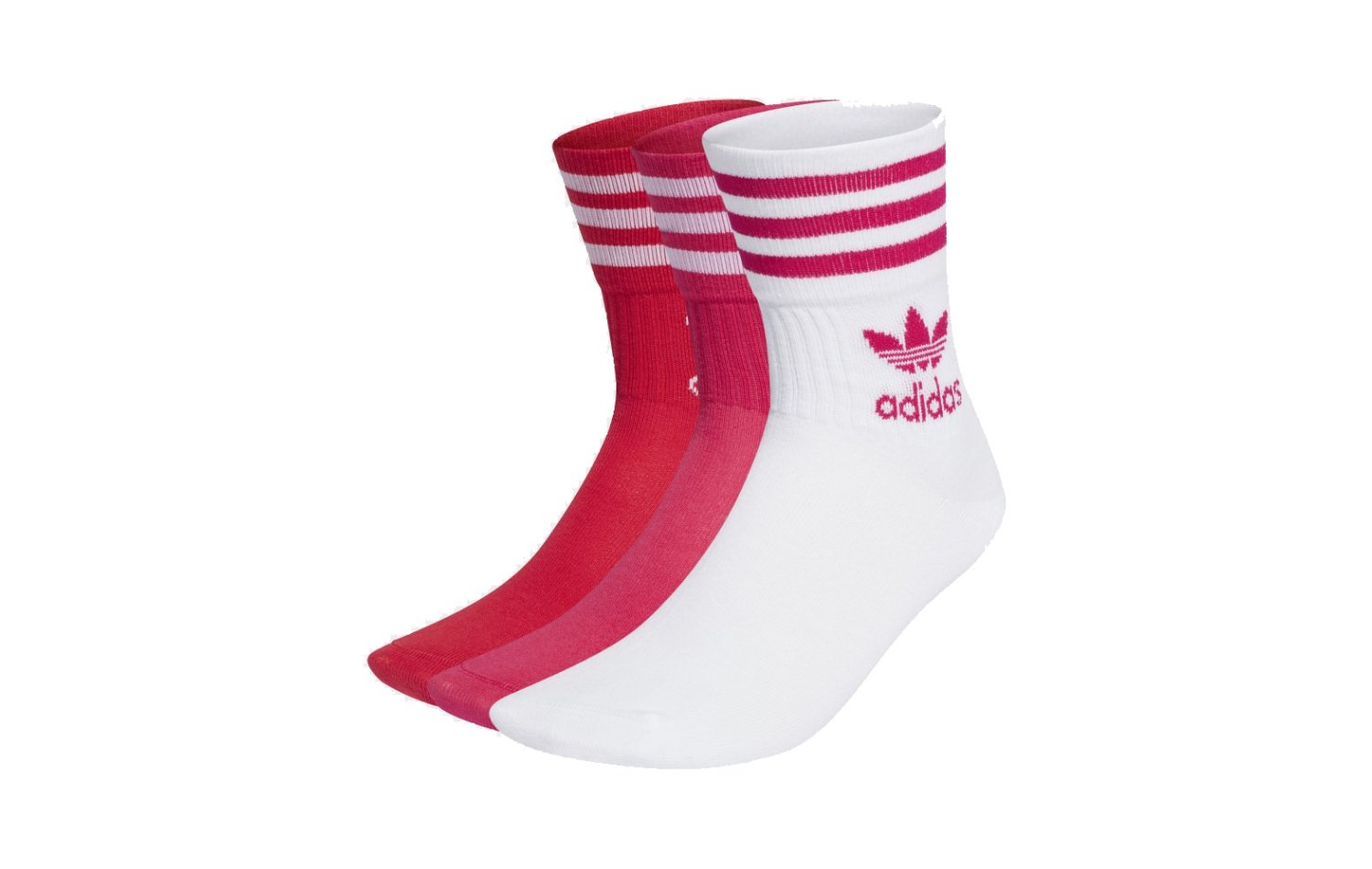 Adidas Mid Cut Crw Sck, White/Bold Pink/Bold Red női zokni eladó, ár |  Garage Store Webshop